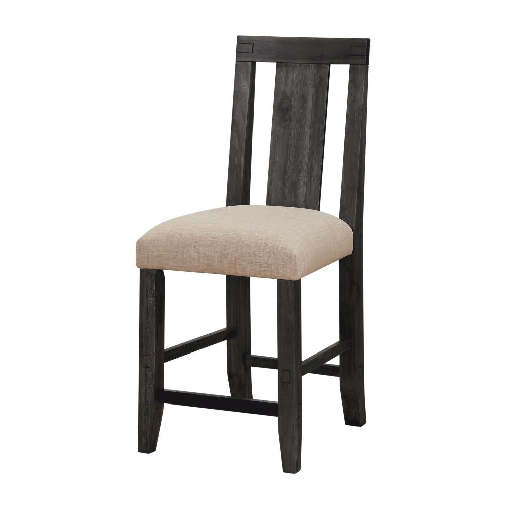 Meadow Solid Wood Upholstered Kitchen Counter Stool - What A Room