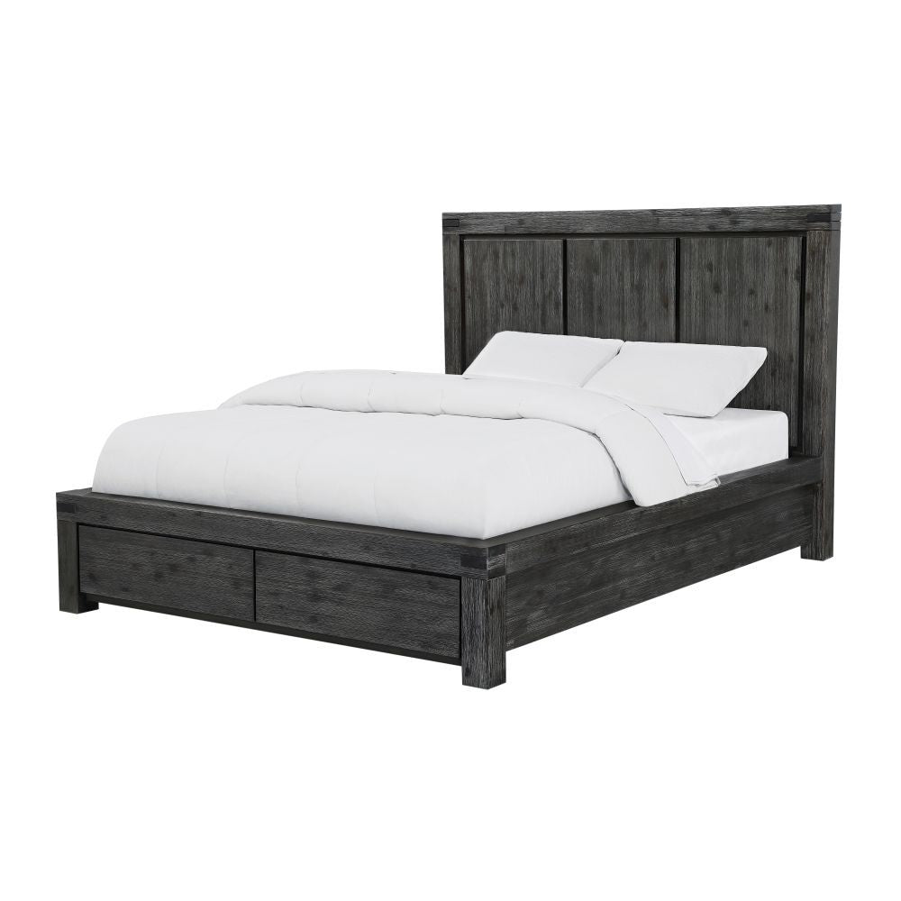 Meadow Solid Wood Footboard Storage Bed - What A Room