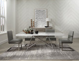 Coral Marble Rectangular Dining Table - What A Room