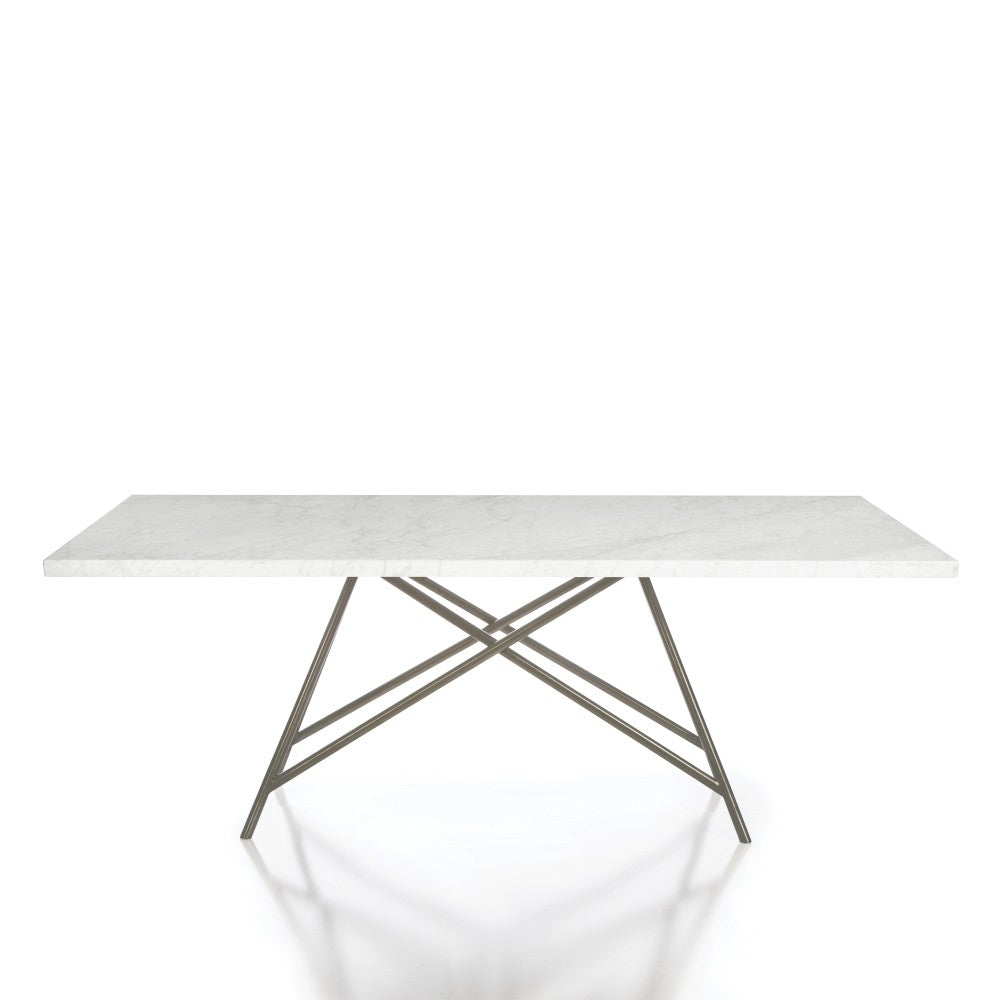 Coral Marble Rectangular Dining Table - What A Room