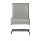Coral Synthetic Leather Upholstered Dining Chair - What A Room