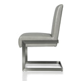 Coral Synthetic Leather Upholstered Dining Chair - What A Room