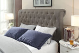 Royal Tufted Platform Storage Bed - What A Room