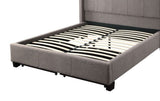 Melina Upholstered Storage Bed in Dolphin Linen - What A Room