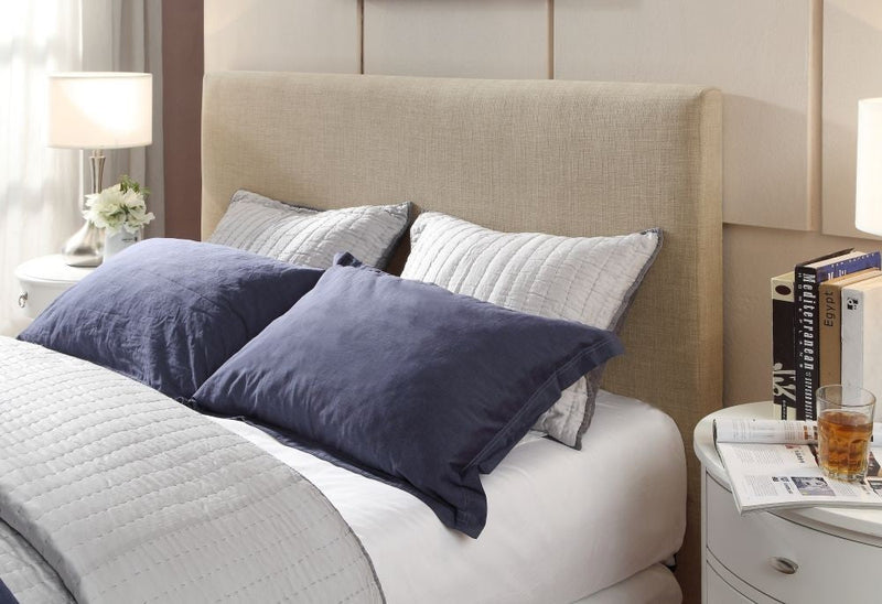 Saint Pierre Linen Platform Storage Bed - What A Room