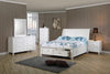Selena Storage Bedroom Set with Sleigh Headboard Buttermilk - What A Room