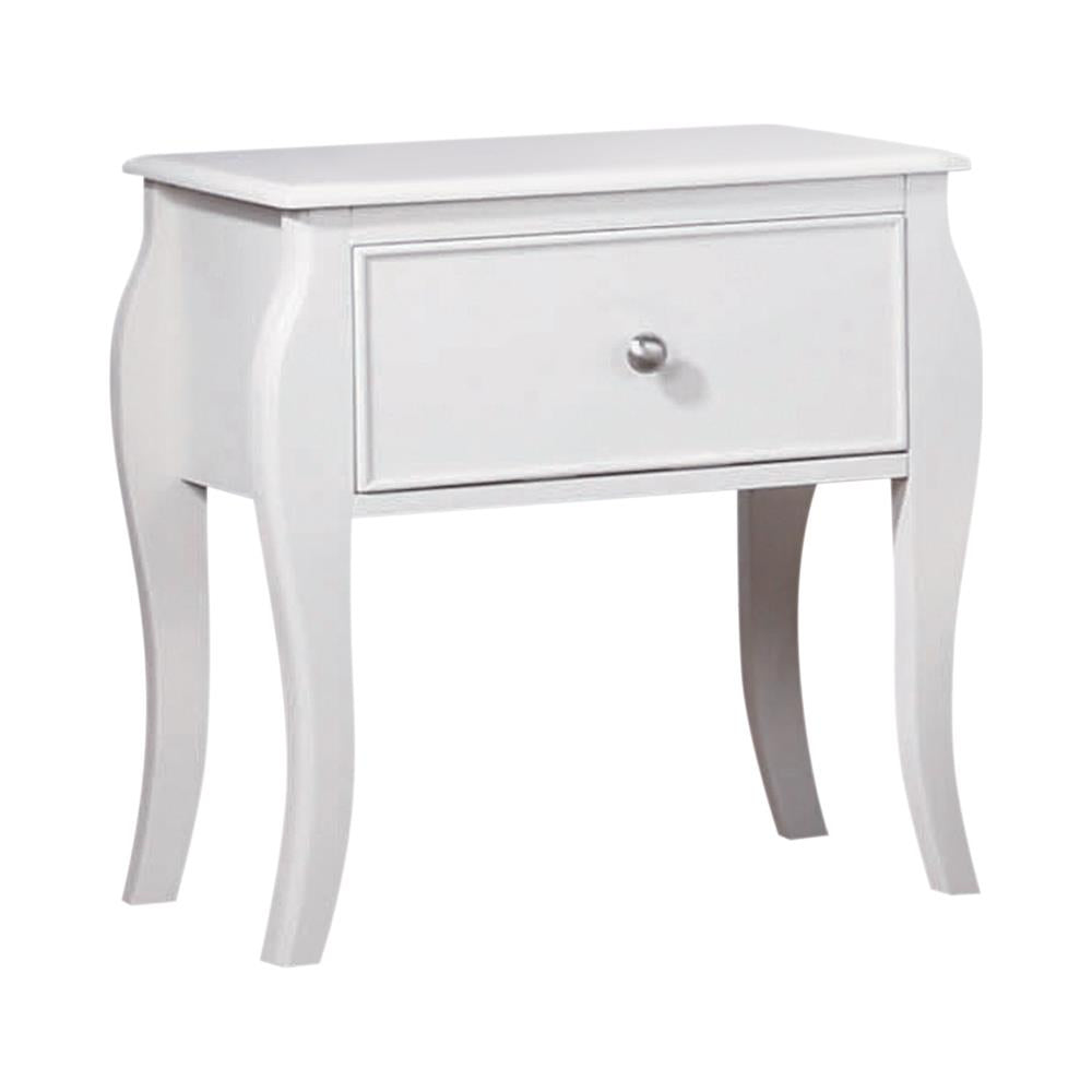 Dominique 1-drawer Nightstand White - What A Room