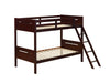 Littleton Twin/Twin Bunk Bed Espresso - What A Room