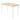 Rectangle Dining Table Natural Brown and White - What A Room
