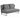 Vera Upholstered Cozy Modern Sofa Bed Grey - WhatARoom Furniture
