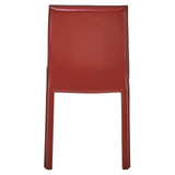 Gervin Recycled Leather Dining Side Chair - What A Room