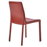 Gervin Recycled Leather Dining Side Chair - What A Room