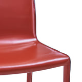 Gervin Recycled Leather Dining Side Chair - What A Room