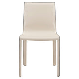 Gervin Recycled Leather Dining Side Chair - What A Room
