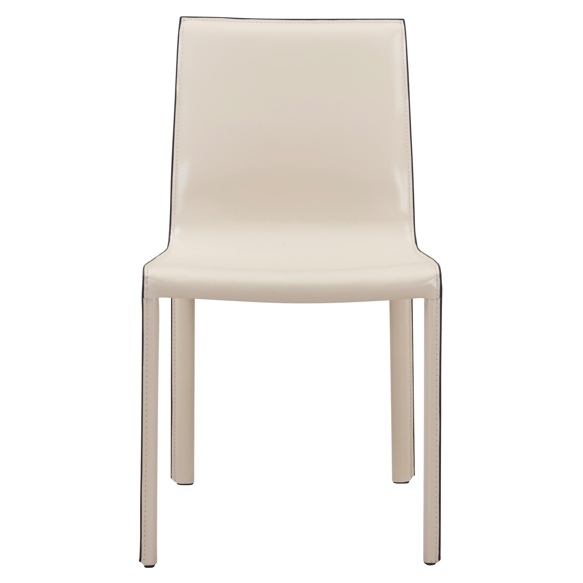 Gervin Recycled Leather Dining Side Chair - What A Room