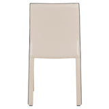 Gervin Recycled Leather Dining Side Chair - What A Room