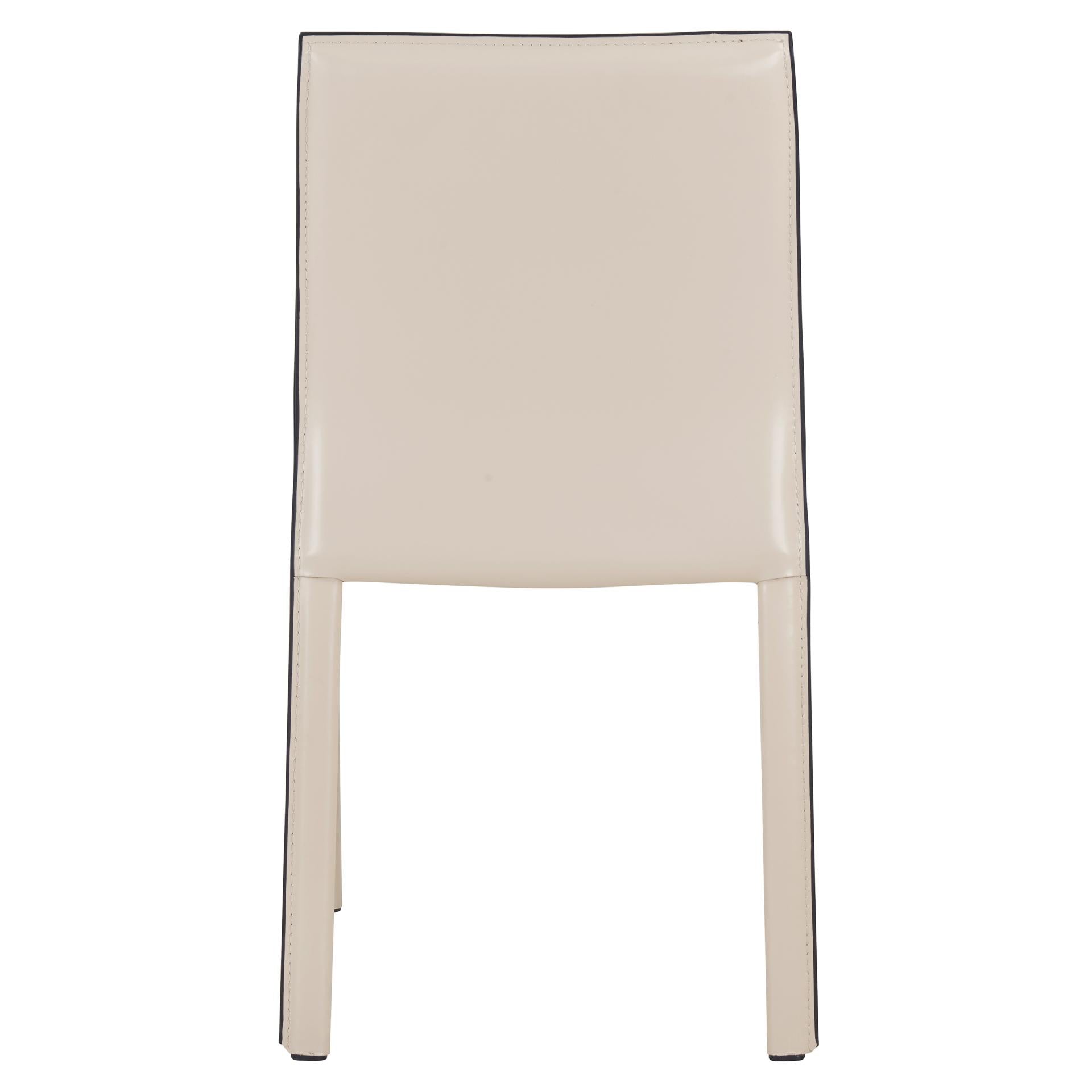 Gervin Recycled Leather Dining Side Chair - What A Room