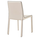 Gervin Recycled Leather Dining Side Chair - What A Room