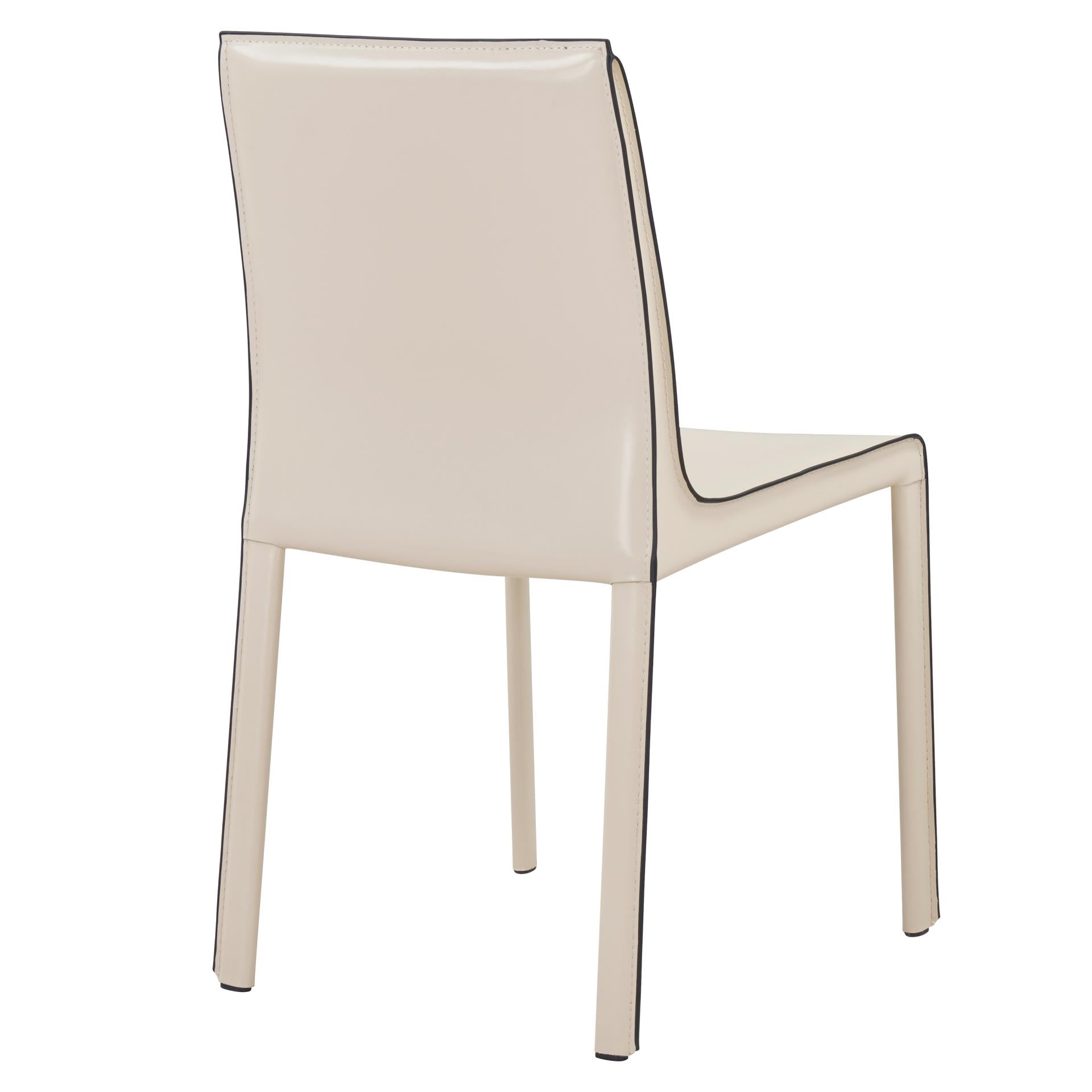 Gervin Recycled Leather Dining Side Chair - What A Room