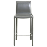 Gervin Recycled Leather Counter Stool - What A Room