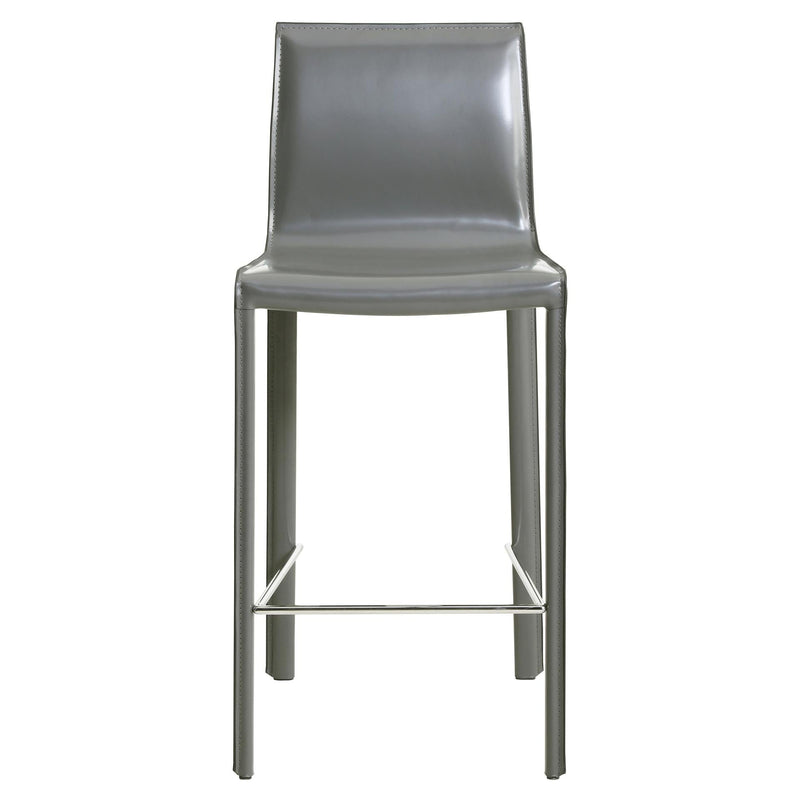Gervin Recycled Leather Counter Stool - What A Room