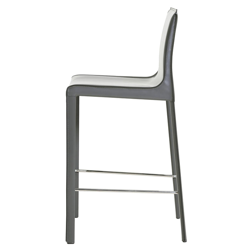 Gervin Recycled Leather Counter Stool - What A Room