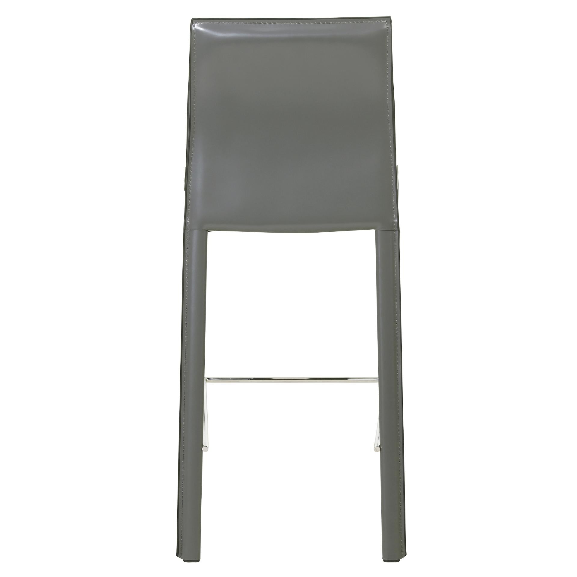 Gervin Recycled Leather Counter Stool - What A Room