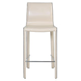 Gervin Recycled Leather Counter Stool - What A Room