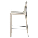 Gervin Recycled Leather Counter Stool - What A Room
