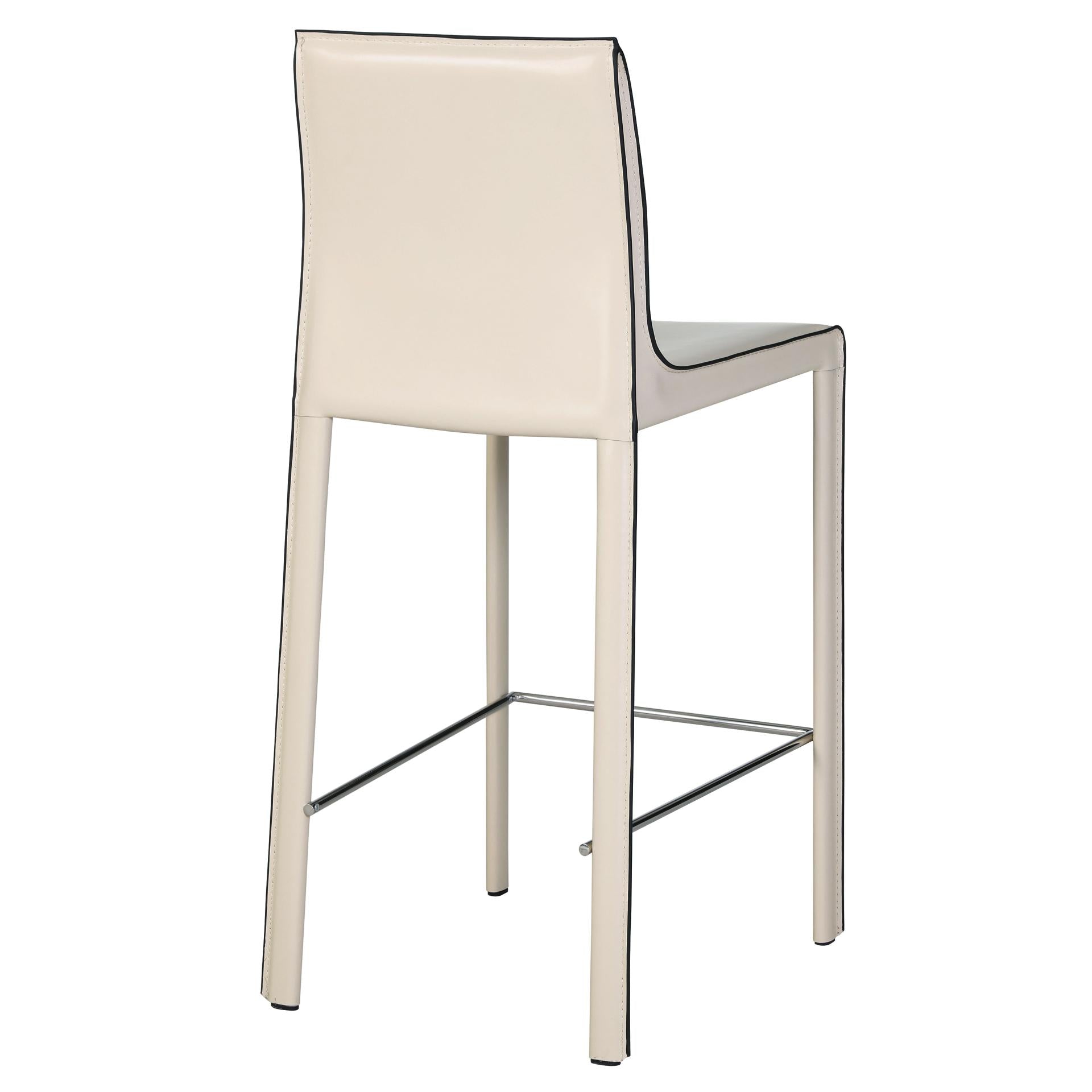 Gervin Recycled Leather Counter Stool - What A Room