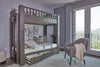 Wenco Twin/Twin Bunk Bed with 3-drawer Storage Antique Grey - What A Room