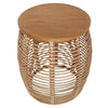 Iris Rattan Side/ End Table - What A Room