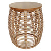 Iris Rattan Side/ End Table - What A Room