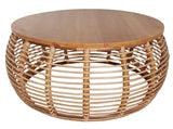 Iris Rattan Coffee Table - What A Room