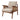 Teramo Mahogany Rattan Accent Arm Chair - What A Room