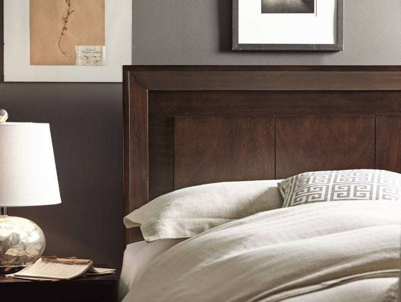 Element Platform Bed in Chocolate Brown - What A Room