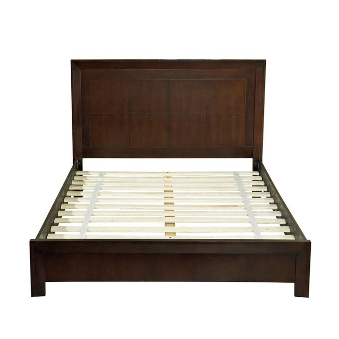 Element Platform Bed in Chocolate Brown - What A Room