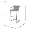 Indy PU Bar Stool - What A Room