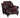 Princeton Rolled Arm Push Back Recliner Burgundy - What A Room
