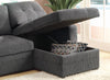Gus Sleeper Sectional Sofa Charcoal - What A Room