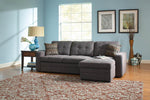 Gus Sleeper Sectional Sofa Charcoal - What A Room