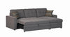 Gus Sleeper Sectional Sofa Charcoal - What A Room