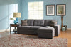 Gus Sleeper Sectional Sofa Charcoal - What A Room