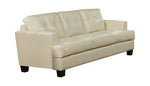 Samuel Upholstered Tufted Sofa Cream - What A Room
