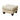 Samuel Leather Ottoman Cream - What A Room
