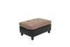 Mallory Rectangular Upholstered Tufted Ottoman - What A Room