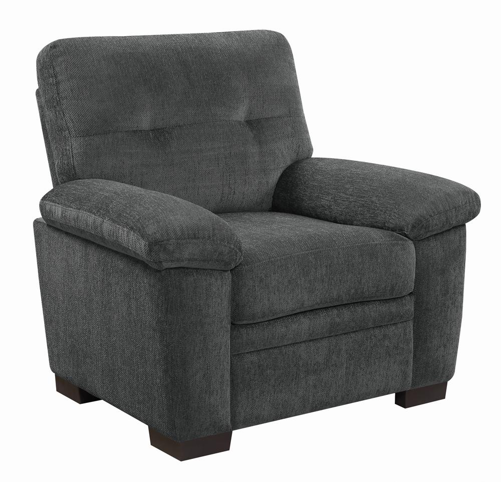 Fairbairn Upholstered Chair Charcoal - What A Room