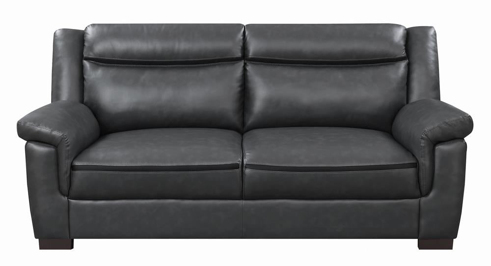 Arabella Pillow Top Upholstered Sofa Grey - What A Room