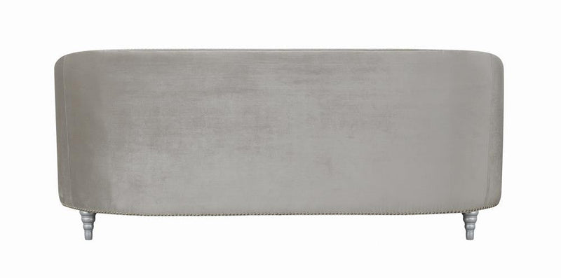 Avonlea Sloped Arm Tufted Sofa Grey - What A Room