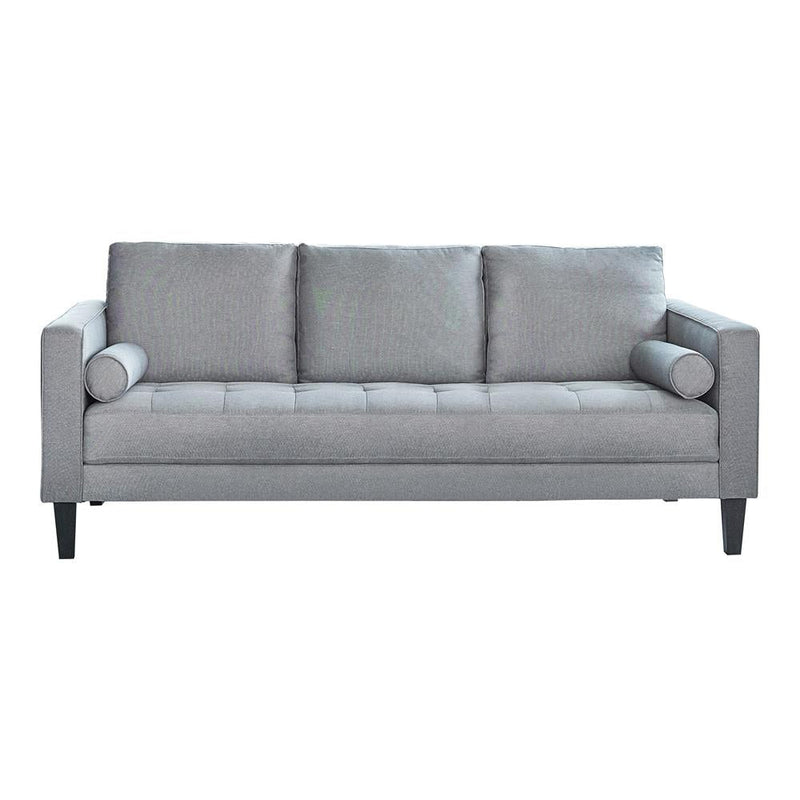 Lennox Track Arm Upholstered Sofa Charcoal - What A Room